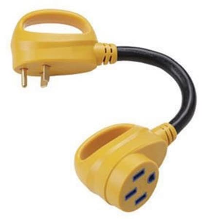 Marinco MARINCO 3050ARV Power Cord Adapter For Providing 50 Amps To RV From 30 Amp Standard Power Outlet M1D-3050ARV